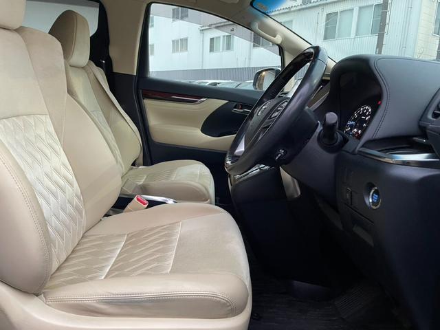 アルファード 2.5G (41)アルパイン後席モニタ-&10型ナビ フルセグ バックカメラ レーダークルコン 両側電動スライドドア 電動リアゲート ハーフレザー AC100V電源 Bluetooth 衝突軽減ブレーキ(38枚目)