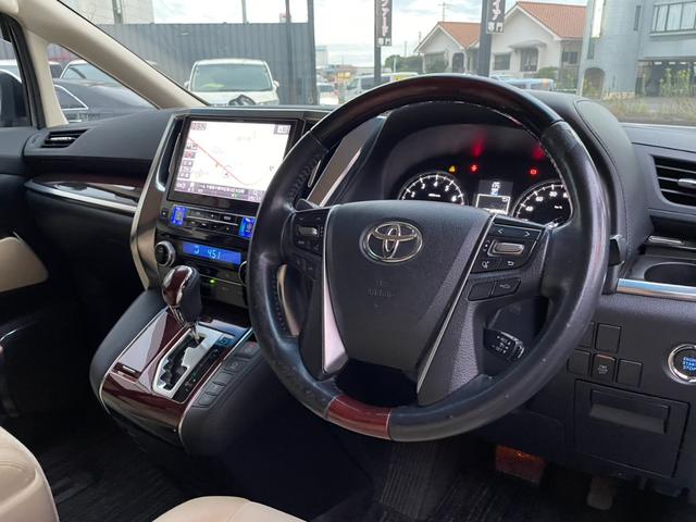 アルファード 2.5G (41)アルパイン後席モニタ-&10型ナビ フルセグ バックカメラ レーダークルコン 両側電動スライドドア 電動リアゲート ハーフレザー AC100V電源 Bluetooth 衝突軽減ブレーキ(39枚目)