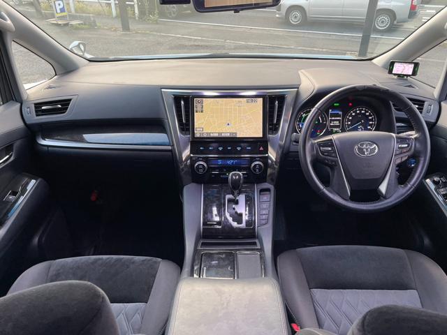 ヴェルファイアハイブリッド Z (132)モデリスタエアロ 純正10型ナビ デジタルインナーミラー BSM 社外19AW AC100V電源/1500W バックカメラ フルセグTV レーダークルコン 両側電動スライドドア ETC(3枚目)