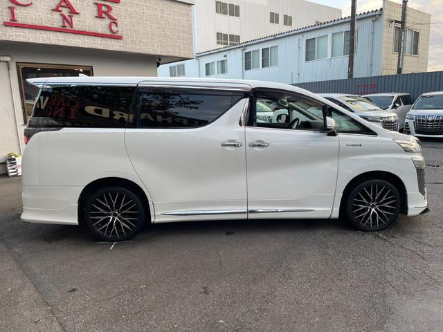 ヴェルファイアハイブリッド Z (132)モデリスタエアロ 純正10型ナビ デジタルインナーミラー BSM 社外19AW AC100V電源/1500W バックカメラ フルセグTV レーダークルコン 両側電動スライドドア ETC(12枚目)