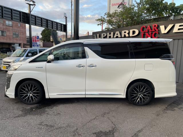 ヴェルファイアハイブリッド Z (132)モデリスタエアロ 純正10型ナビ デジタルインナーミラー BSM 社外19AW AC100V電源/1500W バックカメラ フルセグTV レーダークルコン 両側電動スライドドア ETC(16枚目)