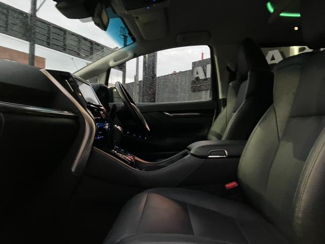 アルファード 2.5S Cパッケージ (146)後席モニタ- 黒革シート 純正大型ナビ デジタルインナーミラー フルセグTV バックカメラ シートエアコン レーダークルコン 社外21AW ETC 両側電動スライドドア 電動リアゲート(19枚目)