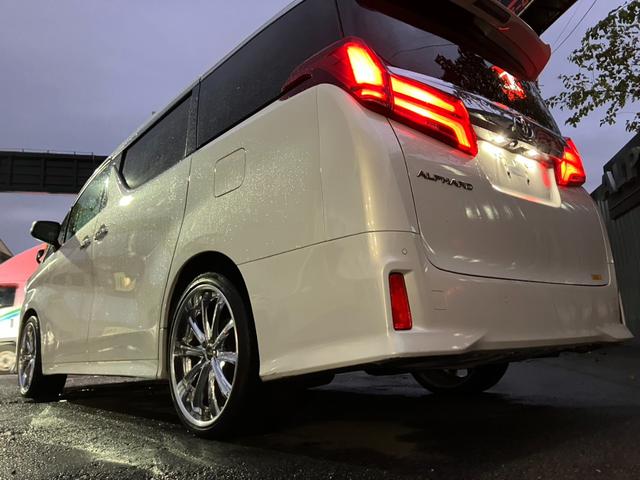 アルファード 2.5S Cパッケージ (146)後席モニタ- 黒革シート 純正大型ナビ デジタルインナーミラー フルセグTV バックカメラ シートエアコン レーダークルコン 社外21AW ETC 両側電動スライドドア 電動リアゲート(59枚目)