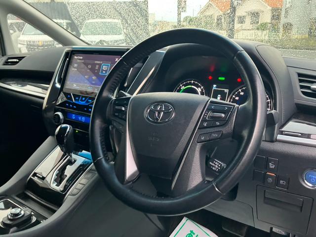 ヴェルファイアハイブリッド Z 後席モニター 社外10型ナビ フルセグTV バックカメラ 両側電動スライドドア レーダークルコン 寒冷地仕様 衝突被害軽減ブレーキ レーンアシスト ビルトインETC Bluetooth(37枚目)