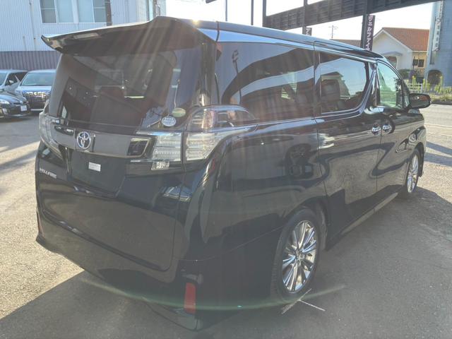 ヴェルファイア ２．５Ｚ　Ａエディション　ゴールデンアイズ　（４３）後席モニター　純正１０型ナビ　フルセグＴＶ　バックカメラ　両側電動スライドドア　電動リアゲート　ハーフレザーシート　ＡＣ１００Ｖ電源　ＴＶキャンセラー　ビルトインＥＴＣ　純正１８ＡＷ（12枚目）