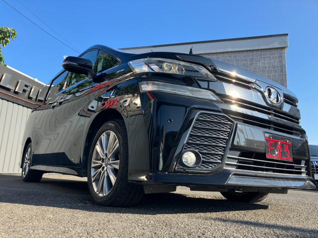 ヴェルファイア ２．５Ｚ　Ａエディション　ゴールデンアイズ　（４３）後席モニター　純正１０型ナビ　フルセグＴＶ　バックカメラ　両側電動スライドドア　電動リアゲート　ハーフレザーシート　ＡＣ１００Ｖ電源　ＴＶキャンセラー　ビルトインＥＴＣ　純正１８ＡＷ（50枚目）