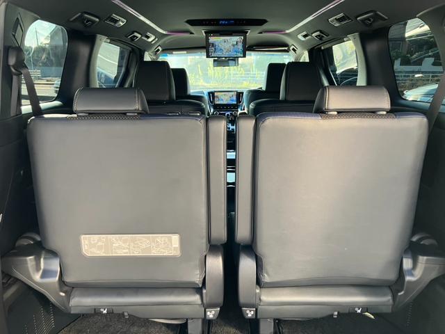 ヴェルファイア 2.5Z Aエディション ゴールデンアイズ (10)モデリスタエアロ 後席モニター 純正10型ナビ フルセグTV バックカメラ 両側電動スライドドア 電動リアゲート HDMI接続 ドライブレコーダー ビルトインETC ハーフレザーシート(27枚目)