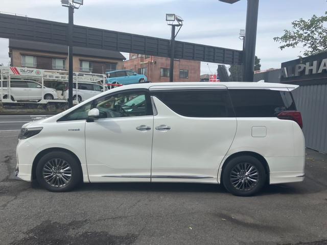 アルファードハイブリッド エグゼクティブラウンジ　サンルーフ　モデリスタエアロ　ＪＢＬサウンド　ＭＯＰ大型後席モニター　全方位カメラ　ＭＯＰ大型ナビ　１５００Ｗ電源　寒冷地仕様　デジタルインナーミラー　ＢＳＭ　ベージュ革シート　レーダークルコン（27枚目）