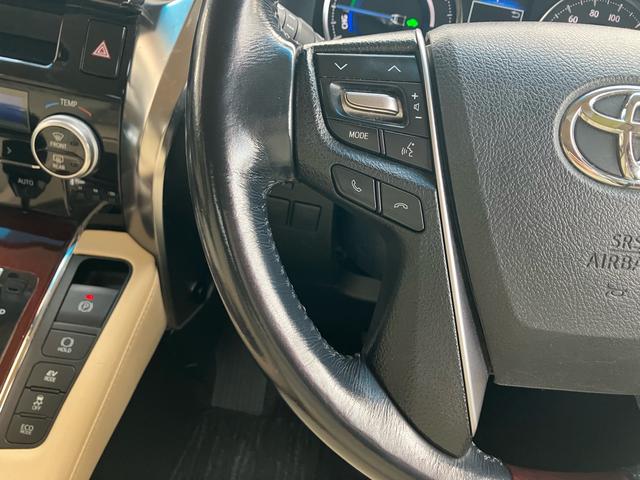 アルファードハイブリッド Ｇ　（１２５）サンルーフ　後席モニター　純正ナビ　レーダークルコン　両側電動スライドドア　電動リアゲート　フルセグＴＶ　バックカメラ　Ｂｌｕｅｔｏｏｔｈ接続　衝突軽減ブレーキ　パワーシート　ＥＴＣ（39枚目）