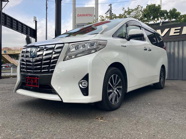 アルファードハイブリッド Ｇ　（１２５）サンルーフ　後席モニター　純正ナビ　レーダークルコン　両側電動スライドドア　電動リアゲート　フルセグＴＶ　バックカメラ　Ｂｌｕｅｔｏｏｔｈ接続　衝突軽減ブレーキ　パワーシート　ＥＴＣ（55枚目）