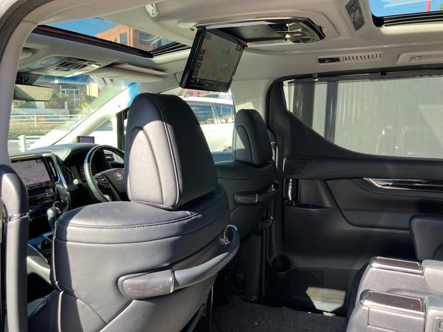 ヴェルファイア ２．５Ｚ　Ｇエディション　（３３）サンルーフ　アルパイン１１型ナビ＆大型後席モニター　ＢＳＭ　デジタルインナーミラー　黒革シート　ＡＣ１００Ｖ電源　シートエアコン　パワーバックドア　両側パワスラ　バックカメラ　フルセグ　ＥＴＣ（27枚目）