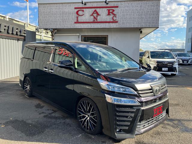 ヴェルファイア ２．５Ｚ　Ｇエディション　（６７）後席モニタ－　純正１０型ナビ　黒革シート　社外２０ＡＷ　車高調　三眼ＬＥＤヘッドライト　フルセグＴＶ　バックカメラ　両側電動スライド　電動リアゲート　ＡＣ１００Ｖ電源　寒冷地仕様　ＨＤＭＩ（15枚目）