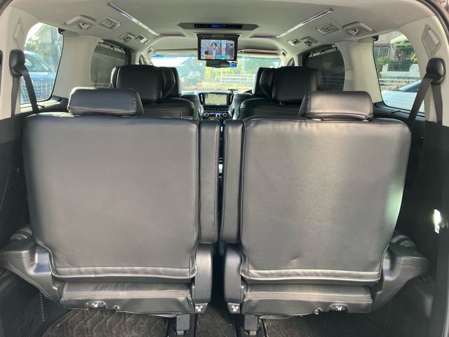 ヴェルファイア ２．５Ｚ　Ｇエディション　（６７）後席モニタ－　純正１０型ナビ　黒革シート　社外２０ＡＷ　車高調　三眼ＬＥＤヘッドライト　フルセグＴＶ　バックカメラ　両側電動スライド　電動リアゲート　ＡＣ１００Ｖ電源　寒冷地仕様　ＨＤＭＩ（31枚目）