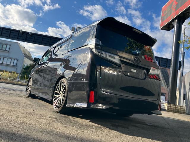 ヴェルファイア ２．５Ｚ　Ｇエディション　（６７）後席モニタ－　純正１０型ナビ　黒革シート　社外２０ＡＷ　車高調　三眼ＬＥＤヘッドライト　フルセグＴＶ　バックカメラ　両側電動スライド　電動リアゲート　ＡＣ１００Ｖ電源　寒冷地仕様　ＨＤＭＩ（64枚目）