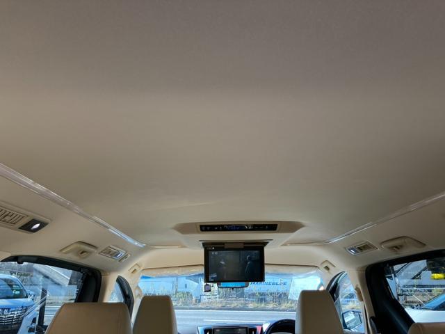 アルファード 2.5G (82)後席モニタ- ベージュ革シート 純正10型ナビ デジタルインナーミラー バックカメラ フルセグTV シートエアコン レーダークルコン 両側電動スライド 電動リアゲート AC100V電源 ETC(28枚目)