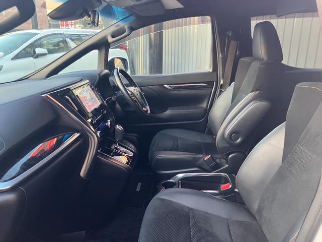 アルファード 2.5S タイプゴールド (121)フリップダウンモニター 両側パワースライドドア 純正ナビ Bluetoothオーディオ クルーズコントロール クリアランスソナー LTA PKSB PCS ステアリングスイッチ ETC(17枚目)