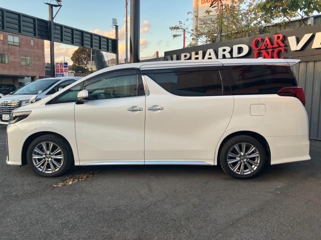 アルファード 2.5S タイプゴールド (121)フリップダウンモニター 両側パワースライドドア 純正ナビ Bluetoothオーディオ クルーズコントロール クリアランスソナー LTA PKSB PCS ステアリングスイッチ ETC(39枚目)