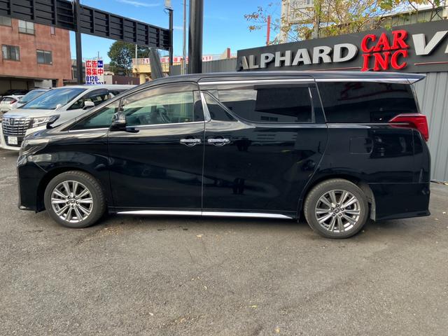 アルファード 2.5S タイプゴールド 純正大型後席モニター BSM デジタルインナーミラー 両側パワースライドドア レーダークルコン プリクラッシュセーフティー パワーバックドア LEDヘッドライト ハーフレザーシート ETC(20枚目)