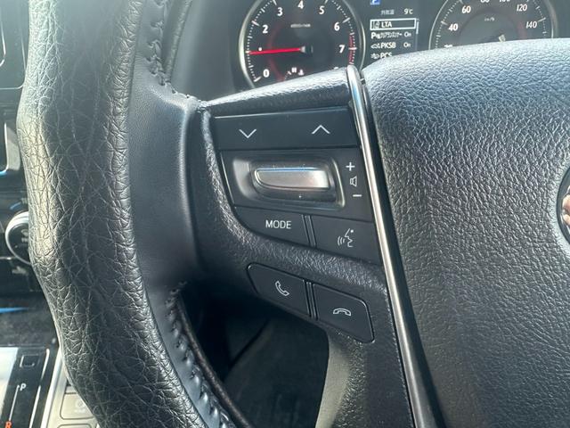 アルファード 2.5S 両側パワースライドドア 純正メモリーナビ Bluetoothオーディオ クルーズコントロール バックカメラ フルセグ ステアリングスイッチ レーンアシスト クリアランスソナー 純正18インチAW(9枚目)