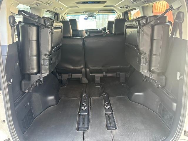 アルファード 2.5S 両側パワースライドドア 純正メモリーナビ Bluetoothオーディオ クルーズコントロール バックカメラ フルセグ ステアリングスイッチ レーンアシスト クリアランスソナー 純正18インチAW(52枚目)