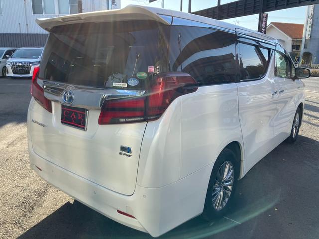 アルファードハイブリッド G Fパッケージ ワンオーナー ツインムーンルーフ フリップダウンモニター JBL 4WD 両側パワースライドドア レザーシート シートヒーター パワーバックドア パワーシート 全方位モニター フルセグ ETC(19枚目)