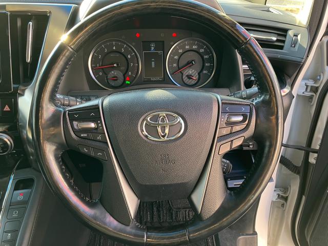 アルファード 2.5S Cパッケージ 純正大型後席モニター 純正大型ナビ 両側パワースライドドア ハーフレザーシート レーダークルコン プリクラッシュセーフティ クリアランスソナー バックカメラ フルセグ パワーバックドア ETC(42枚目)