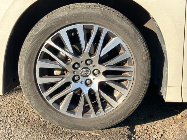 アルファード 2.5S Cパッケージ 純正大型後席モニター 純正大型ナビ 両側パワースライドドア ハーフレザーシート レーダークルコン プリクラッシュセーフティ クリアランスソナー バックカメラ フルセグ パワーバックドア ETC(55枚目)