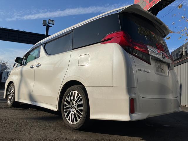 アルファード 2.5S Cパッケージ 純正大型後席モニター 純正大型ナビ 両側パワースライドドア ハーフレザーシート レーダークルコン プリクラッシュセーフティ クリアランスソナー バックカメラ フルセグ パワーバックドア ETC(61枚目)