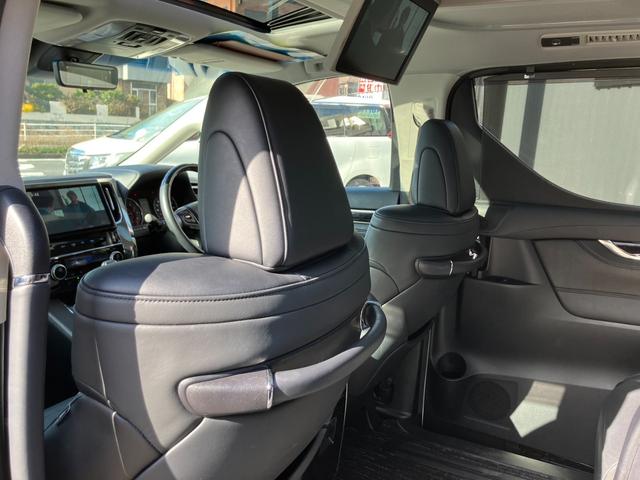 アルファード 2.5S Cパッケージ ツインムーンルーフ フリップダウンモニター ブラックレザーシート ETC 両側パワースライドドア トヨタセーフティーセンス パワーシート パワーバックドア Bluetoothオーディオ ETC(26枚目)