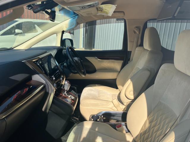 アルファード 2.5G アルパイン12.8インチ後席モニタ&10型ナビ バックカメラ 両側パワスラ プリクラッシュセーフティー レーダークルコン 寒冷地仕様 メモリ付きパワーシート LEDヘッドライト ハーフレザー ETC(19枚目)