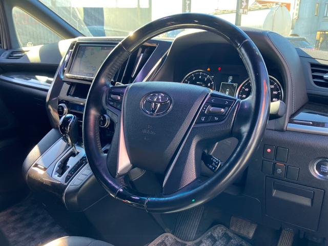 ヴェルファイア ２．５Ｚ　Ａエディション　ゴールデンアイズ　純正大型後席モニター　純正大型ナビ　両側パワスラ　バックカメラ　ＡＣ１００Ｖ電源　パワーバックドア　ＴＶキャンセラー　フルセグＴＶ　純正　専用ハーフレザー　ＬＥＤヘッドライト　ＥＴＣ（38枚目）