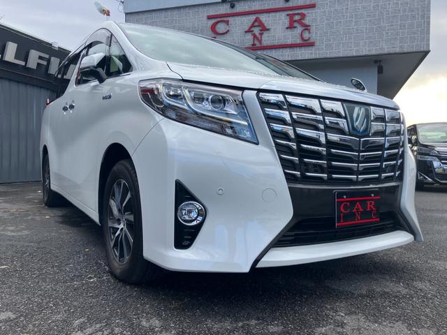 アルファードハイブリッド Ｇ　サンルーフ　純正ナビ　後席モニター　パワーバックドア　パワーシート　シートメモリー　フルセグ　Ｂｌｕｅｔｏｏｔｈ接続　ＬＥＤヘッドライト　１７インチ純正ＡＷ　ＥＴＣ　オットマン（44枚目）