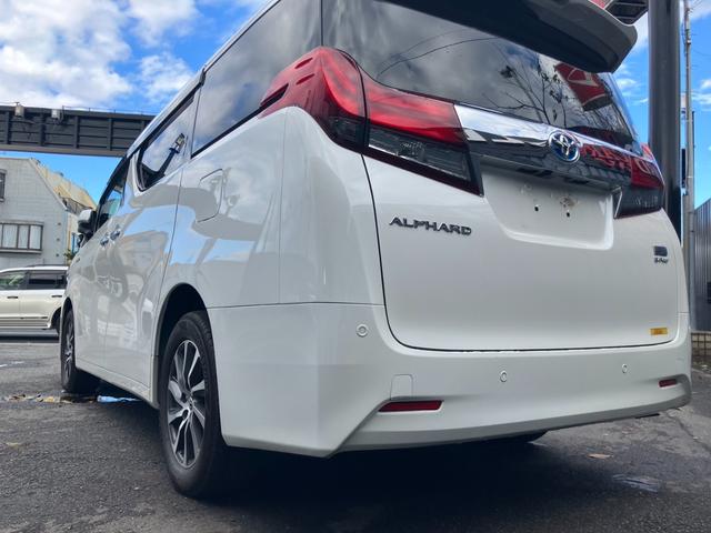 アルファードハイブリッド Ｇ　サンルーフ　純正ナビ　後席モニター　パワーバックドア　パワーシート　シートメモリー　フルセグ　Ｂｌｕｅｔｏｏｔｈ接続　ＬＥＤヘッドライト　１７インチ純正ＡＷ　ＥＴＣ　オットマン（46枚目）