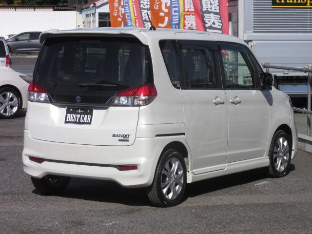 ソリオバンディット ＤＪＥ　レーダーブレーキサポートＩＩ装着車　両側自動ドア　禁煙車　衝突被害軽減ブレーキ　全国対応１年保証　ＤＶＤ再生ナビフルセグ　セレクトビューバックアイカメラ　前後ドラレコ　アイドリングストップエネチャージ（3枚目）