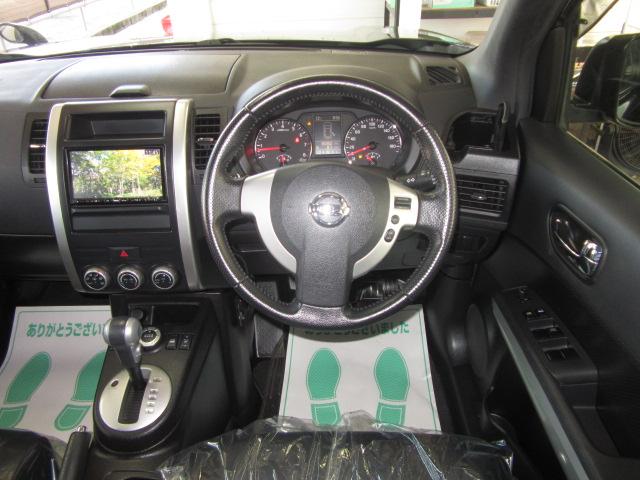 エクストレイル 20Xtt 全国対応1年保証付 4WD DVD再生ナビフルセグ CD4000曲録音 Bluetooth再生 Bカメラ 前後ドラレコ ETC インテリキー 全席シートヒーター HID+フォグ 純正18インチアルミ(6枚目)