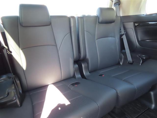 アルファード ３．５ＳＣ　レザーシート　３列　地デジ　パワーシート　ＤＶＤ再生　ＡＣ１００Ｖ電源　アルミホイール　オートクルーズコントロール　メモリーナビ　ＥＴＣ　盗難防止装置　アイドリングストップ　横滑り防止機能　キーレス（25枚目）