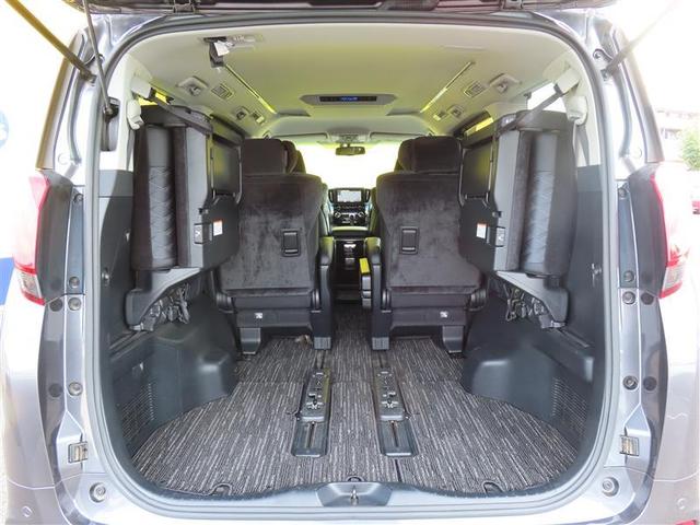 アルファード 2.5S Cパッケージ 両電動ドア 半革シート Bモニタ 地デジ DVD再生可能 リアオートエアコン ナビテレビ 横滑り防止 クルコン セキュリティ ETC車載器 LEDヘッドライト スマートキー エアコン パワーステ 3列(24枚目)