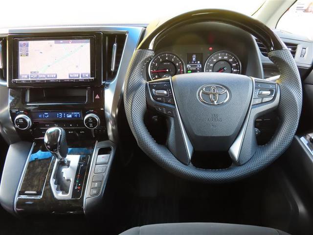 ヴェルファイア 2.5Z Aエディション Bモニ クルコン LEDヘッドライト パワーウィンドウ ETC エアコン フルフラット 横滑り防止機能 リアオートエアコン パワーステアリング ナビTV DVD アルミ 盗難防止装置 キーフリー(2枚目)