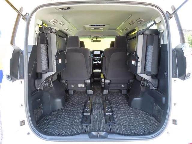 ヴェルファイア 2.5Z Aエディション Bモニ クルコン LEDヘッドライト パワーウィンドウ ETC エアコン フルフラット 横滑り防止機能 リアオートエアコン パワーステアリング ナビTV DVD アルミ 盗難防止装置 キーフリー(25枚目)