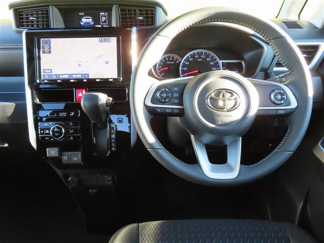 ルーミー カスタムG アイドリング 両側電動SD LEDヘット バックビューモニター 衝突回避ブレーキ 地デジ スマートキー メモリナビ クルーズコントロール 点検記録簿 DVD ETC ドライブレコーダー オートエアコン(2枚目)