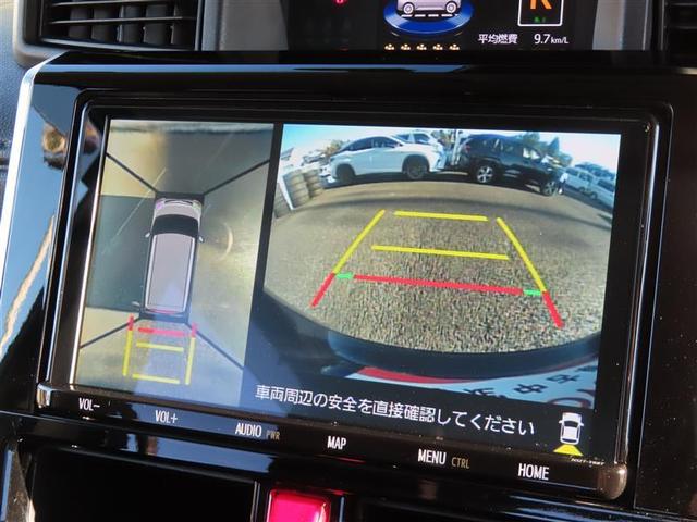 ルーミー カスタムG アイドリング 両側電動SD LEDヘット バックビューモニター 衝突回避ブレーキ 地デジ スマートキー メモリナビ クルーズコントロール 点検記録簿 DVD ETC ドライブレコーダー オートエアコン(7枚目)