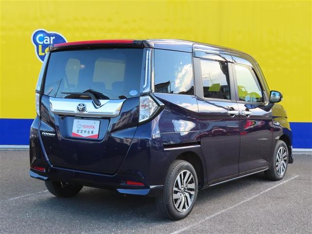 ルーミー カスタムG アイドリング 両側電動SD LEDヘット バックビューモニター 衝突回避ブレーキ 地デジ スマートキー メモリナビ クルーズコントロール 点検記録簿 DVD ETC ドライブレコーダー オートエアコン(18枚目)