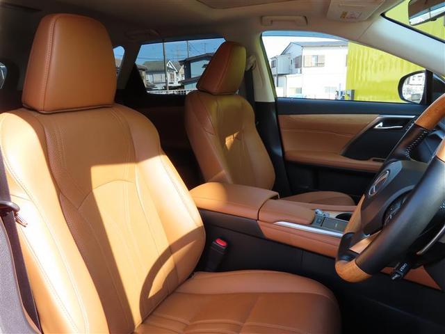 ＲＸ ＲＸ４５０ｈＬ　インテリキー　バックモニター　クルーズコントロール　メモリナビ　３列シート　キーレスエントリー　横滑り防止装置　ミュージックプレイヤー接続可　ＡＷＤ　Ｐシート　ムーンルーフ　ＬＥＤヘッド　本革シート（20枚目）