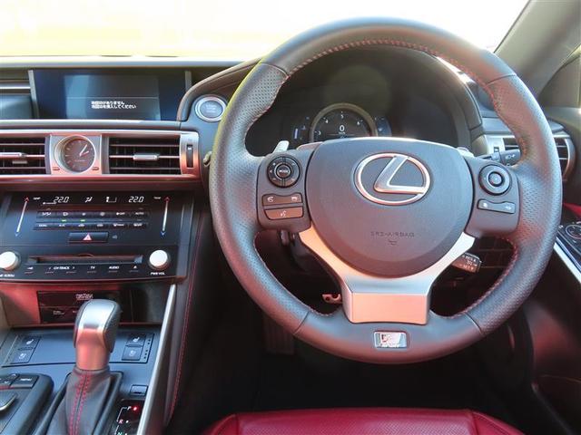 ＩＳ ＩＳ３５０　Ｆスポーツ　Ｂカメラ　盗難防止装置　電動シート　ＥＳＣ　ＡＢＳ　クルコン　ナビＴＶ　ＤＶＤ　キーレス　エアコン　スマートキー　エアバッグ　アルミホイール　メモリーナビ　ＥＴＣ　レザー　地デジフルセグ　ＡＵＸ（2枚目）