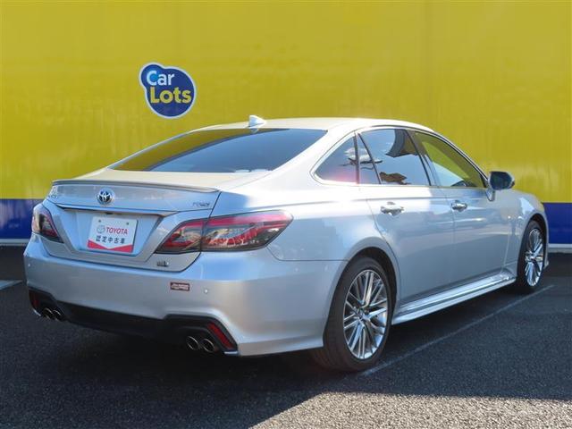 クラウンハイブリッド RS LEDヘッドライト クルコン スマートエントリー セキュリティーアラーム Bカメラ カーテンエアバッグ 定期点検記録簿 横滑り防止 ETC ドラレコ TVナビ アルミ AUX メモリーナビ ABS(16枚目)