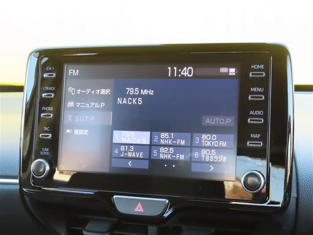 ヤリスクロス ハイブリッドＧ　ＴＳＳ　イモビライザー　バックモニタ－　エアコン　インテリキー　パワーウィンド　Ｗエアバック　オートクルーズ　メディアプレイヤー接続　キーフリー　横滑防止装置　サイドエアバッグ　エアバッグ　アルミ（4枚目）