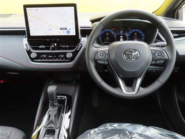カローラスポーツ ハイブリッドＧ　Ｚ　【雹害車】　衝突回避システム　ＴＣナビ　レーダークルーズ　ＥＴＣ２．０　Ｂカメラ　ドラレコ　シートヒーター　ＬＥＤライト　スマートキー　フルセグ　Ｂｌｕｅｔｏｏｔｈ　１８ＡＷ（5枚目）