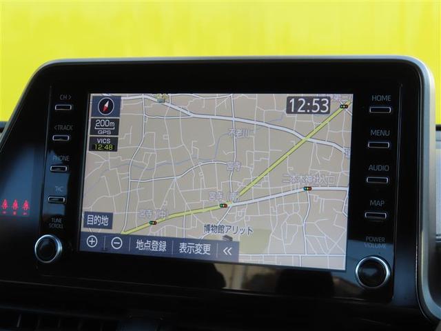 C-HR G モード ネロ セーフティプラスIII プリクラッシュセーフティ 盗難防止装置 LEDヘッドライト キーレス 半革 クルコン メモリーナビ ETC スマートキー ミュージックプレイヤー接続可 バックカメラ フルセグTV オートエアコン(4枚目)