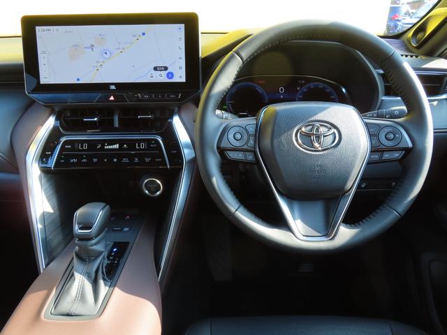 ハリアーハイブリッド Ｚ　レザーパッケージ　【雹害車】　衝突回避システム　ＴＣナビ　レーダークルーズ　ＥＴＣ２．０　Ｂカメラ　デジタルインナーミラー（録画機能付き）　シートＡＣ・ヒーター　Ｐシート　Ｐバックドア　ＬＥＤライト　ＢＳＭ　１９ＡＷ（5枚目）