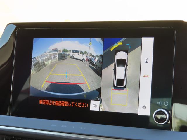 プリウス Ｇ　【雹害車】　衝突回避システム　ディスプレイオーディオ　レーダークルーズ　ＥＴＣ２．０　Ｂカメラ　全方位カメラ　コンセント　シートヒーター　ＢＳＭ　Ｐアシスト　ＬＥＤライト　スマートキー（8枚目）